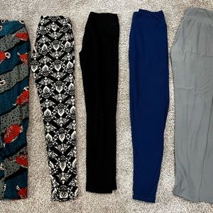 LuLaRoe Leggings - bundle of 5